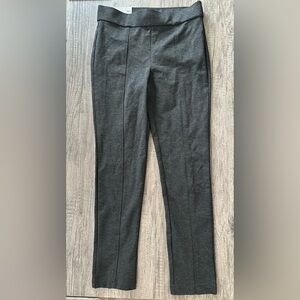 Anne Klein Jeans Charcoal Gray Tummy Control Pointe Pant Size Small